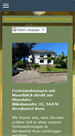 Mobile Screenshot of ferienwohnung-moselblick.com